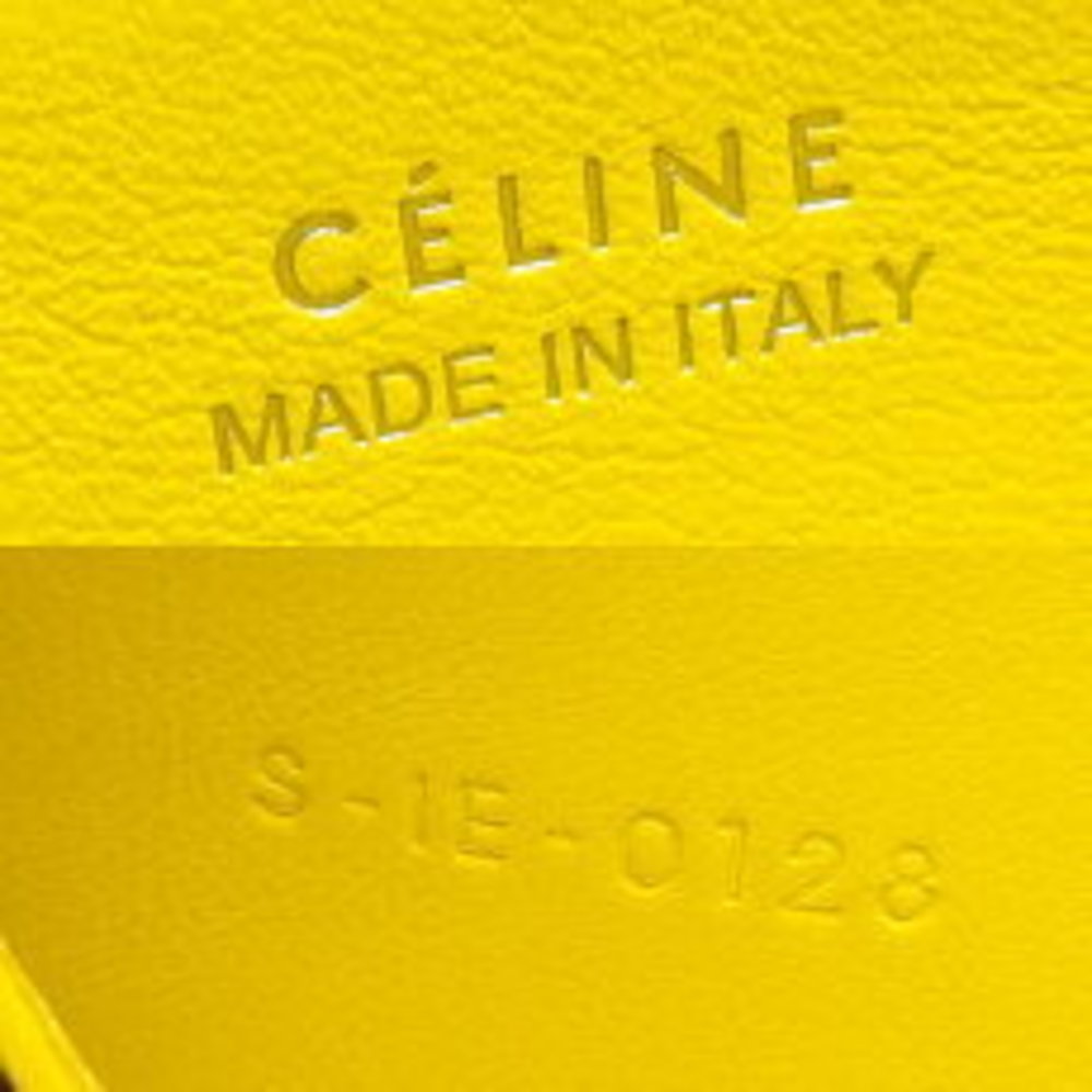 Celine Flap Multifunction Long Wallet Gray Leather - image 8